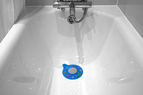 Bathtub Drain Stopper, Silicone Tub Stopper Plug, Universal Bath Drain Cover, Kids Tots Babies Gift (Blue Turtle) - color: Blue Turtle