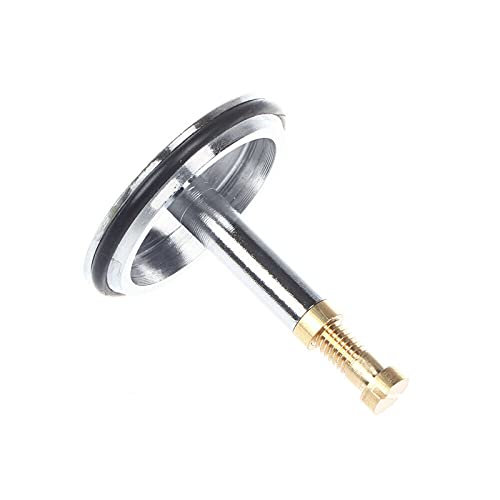 2Pcs Bathtub Drain Stopper Bathroom Bath Tub Sink Plug Replacement 43mm, Silver