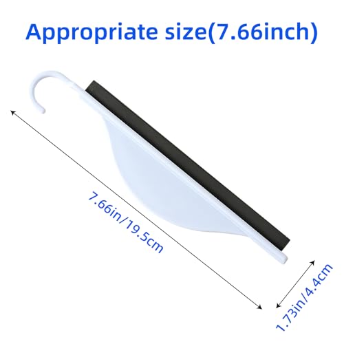 2 Packs Small Shower Squeegee for Glass Doors,Squeegee for Shower Glass,mini Bathroom Squeegee for Window