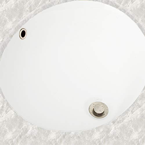 Artiwell Sink Pop-Up Drain Stopper Assembly with Lift Rod and Overflow, Solid Brass Lavatory Pop Up Drain Assembly for Bathroom Vanity Sink, All Brass Construction (Brushed Nickel) - color: Brushed Nickel
