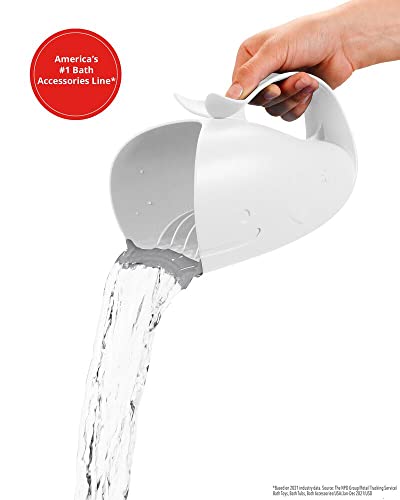 Skip Hop Baby Bath Rinse Cup MOBY Tear-free Waterfall Rinser White Age 0+ - style: Moby Rinser White