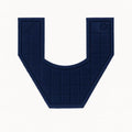 Guardian UPSAFETBLU 22" x 23" Toilet Restroom mat- Case of 6. Blue - color: Blue, size: 22" x 23"