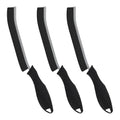 FOOGWEE Hard Bristle Crevice Cleaning Brush - Home Cleaning Tools, Multi-Purpose Crevice Supplies for Kitchen, Bathroom, Toilet, Window, Vehicle, Faucets, Grout, Home (3, Black) - color: Black