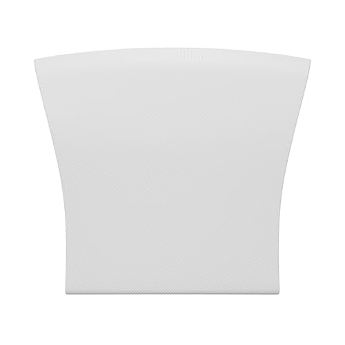 Empava Bath Pillows for Tub, Bathtub Pillow with Neck, Head, Shoulder and Back Support, Anti-Slip Suction Cups, PU Material, Durable, Smooth, Suitable for JT408 Bathtubs, White - style: JT408