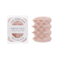 Silicone Shampoo Brush & Scalp Massager Exfoliator for Dry, Itchy & Dandruff Relief Ergonomic Scrubber for Deep Hair Washing - Light Pink - color: Light Pink