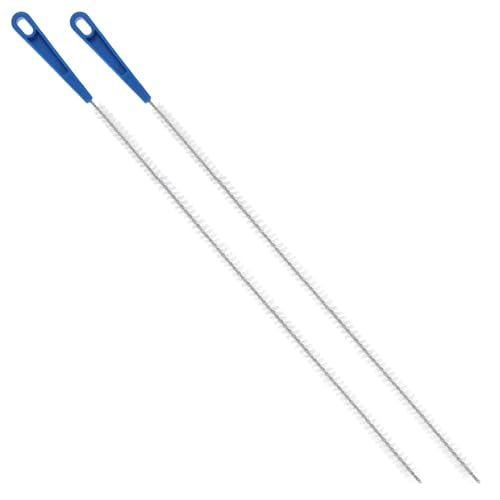 2 Pcs 18.11inch Shower Drain Clog Remover Tool, Ymapinc Shower Drain Cleaner Tool for Hair Remover, Sink Cleaning Brush, Sink Brush, Plumbing Cleaning Tools for Kitchen & Bathroom
