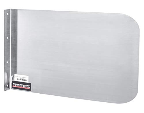 DuraSteel Stainless Steel Sink Splash Guard - 26" x 12" Wall Mount Commercial Kitchen Shield - Kitchen Safety & Hygiene Cooking Splatter Screen - Ideal for Hand Sinks, Prep Sink, Utility Sink - size: 26 x 12 inch Wall Mount