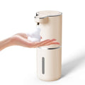 Automatic Soap Dispenser – Touchless Foaming Soap Dispenser 400ml USB Rechargeable Dispenser Electric Wall Mounted 4levels Adjustable Foam Soap Dispenser Pump for Bathroom Kitchen(Gold) - color: Gold, style: Foam