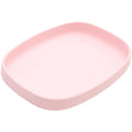 Bumkins Toddler and Baby Suction Plate, Silicone Grip Dish Large Tray for Big Kids, Fits Most Highchairs, Essential Children Feeding Supplies, Non Skid Sticky Bottom, Platinum Silicone, Pink - color: B5 Pink-GT