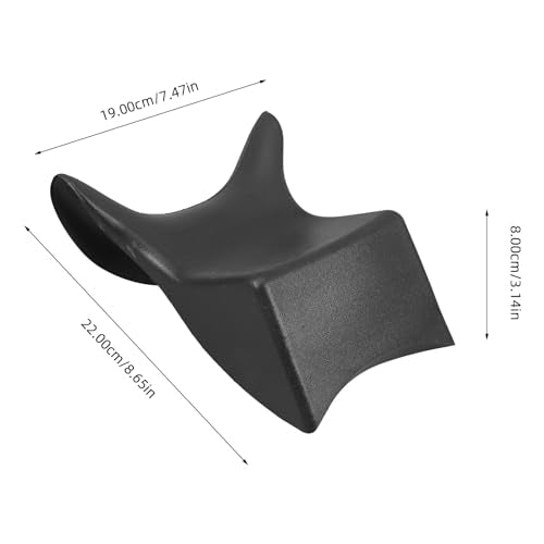 Beaupretty Shampoo Bowl Neck Cushion 8.66X7.48X3.14In Non-Slip Silicone Shampoo Bed Pillow Comfortable Neck Support for Salon Hair Washing and Bathtub Use Reusable Durable - size: 22x19cm