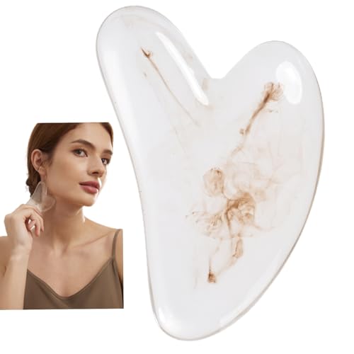 Gua Sha Tool for Face &Body,Gua Sha Sculpting Tool,Jawline Shaper Lymphatic Drainage Brush,Scalp Massage Tool&Head Scratcher,Face massagerProp 65 Tested - color: Grey