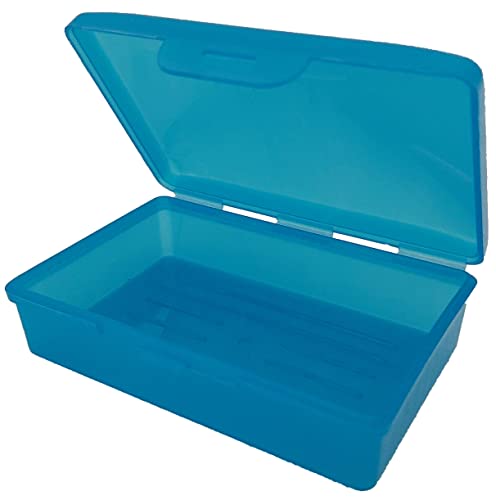 American Comb Travel Soapbox, Durable Storage Container, Multiple Colors, Made in USA (1, Blue) - color: Blue