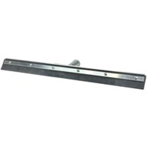 Weiler 45507 24" Floor Squeegee, Straight, Metal Frame, Heavy-Duty Rubber Blade, Made in the USA (Pack of 6) - size: 24", style: Straight