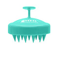 HEETA Scalp Massager Hair Growth, Soft Silicone Scalp Scrubber Shampoo Brush for Exfoliation, Dandruff Removal Head Massage Stress Relax, Wet & Dry Use for Thick Thin Curly Hair Care, Green - color: 02-green