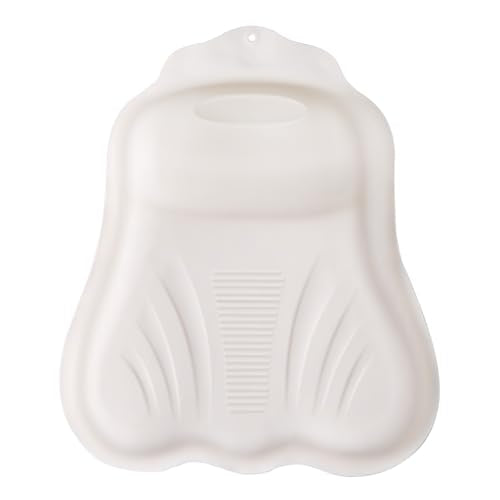 Goowin Bath Pillows for Tub, New Generation Skin-Friendly Silicone Bath Pillow, Luxury Bathtub Pillow for Head and Neck, Powerful Suction Tub Pillow for Bathtub with Inflatable Airbag (Off-White) - color: Off-white