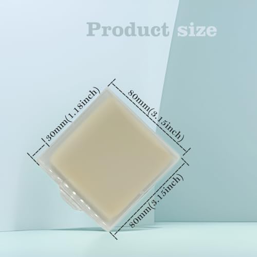 Bathroom Soap Dishes for Dr. Squatch Soap, Square Travel Soap Container with Lid, Portable Bar Soap Holder for Shower Soap Dish Box for Traveling Camping Outdoor Elimeta (2pack Clear) - color: 2pack Clear
