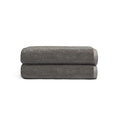 Cozy Earth Ribbed Bath Towel Set - 60% Cotton 40% Viscose from Bamboo Bathroom Towels - Soft & Absorbent Textured Ribbed Pattern - 2 Pack Charcoal - color: Charcoal, size: Bath Towel