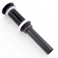 KES Oil Rubbed Bronze Bathroom Sink Drain with Extended Thread, All Metal Pop Up Drain Stopper without Overflow for Thicker Vessel Sinks and Countertops, Brass and Stainless Steel, S2022D-ORB - color: Oil Rubbed Bronze, style: NO Overflow, Long Thread