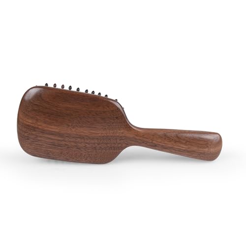 TAN MUJIANG Cloud-Light Firm Cushion Hair Brush | Torch-Tip Bristles for Deep Scalp Massage | Ideal for Thick, Long & Curly Hair