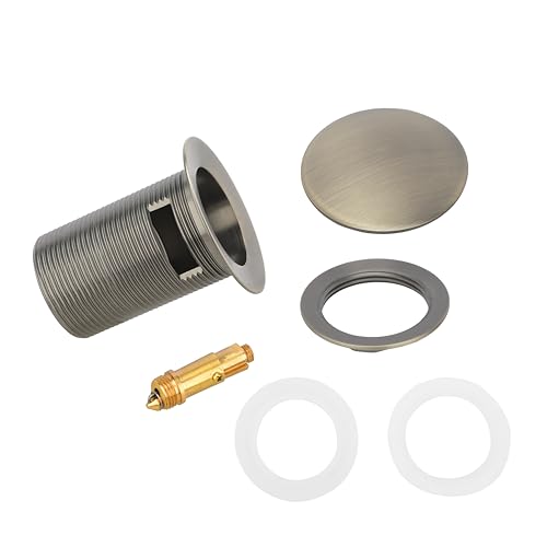 Bronze Freestanding Bathtub Drain Stopper, Compatible with Drain Rough-in Kit - color: Bronze Finish