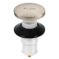 1 Pack 1068204 Bathtub Drain Stopper Replacement and Cover Compatible with Kohler Bathtub K-7272 K-7271 K-7259 K-7265, Bathroom Pop Up Tub Drain Stopper with 3/8'' Thread Studs (Brushed Nickel Cover) - color: Brushed Nickel Cover