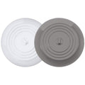 VIGOR PATH Set of 2 Silicone Tub Stoppers - 5.9 Inches Sink Stoppers - Flat Bathtub Drain Covers, Hair Catchers and Suction Bathtub Plugs for Kitchen, Bathroom and Laundry (Variety) - color: Variety