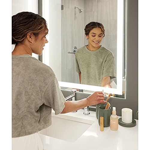 iDesign Ceramic Tumbler Cup, Moss | Earth Collection