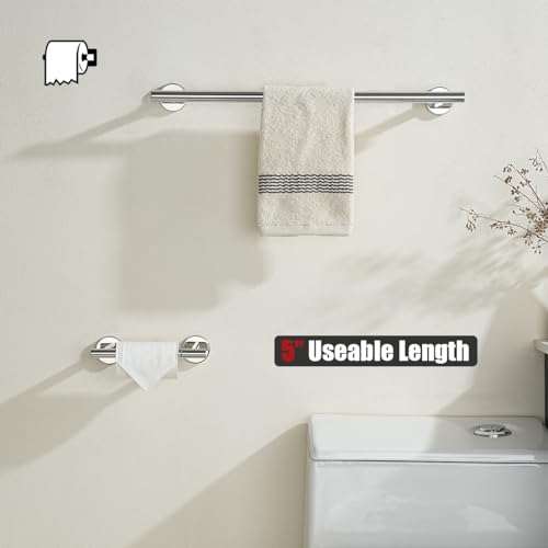 JQK Chrome Toilet Paper Holder, Double Post Pivoting Tissue Holder Wall Mount, 304 Stainless Steel Hold Mega Rolls, TPH150-CH - color: Polished Steel