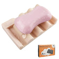 Silicone Soap Dish,Self Draining Soap Holder Perfect for Shower,Bathroom Sink,Kitchen Sink & Travel,Non-Slip Bar Soap Holder Extend Soap Life,Keep Soap Bars Dry & Easy Cleaning Pink-1Pcs - color: Pink-1pcs