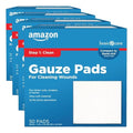 Amazon Basic Care Gauze Pads, 4x4 inches, Sterile, 50 Count | Pack of 4 | For Minor Injuries | Previously All Health - size: 4x4 Inch (Pack of 4)
