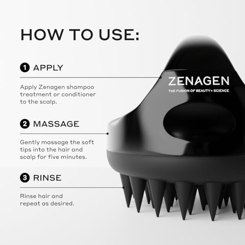 Zenagen Scalp Massager | Stimulates Scalp Circulation