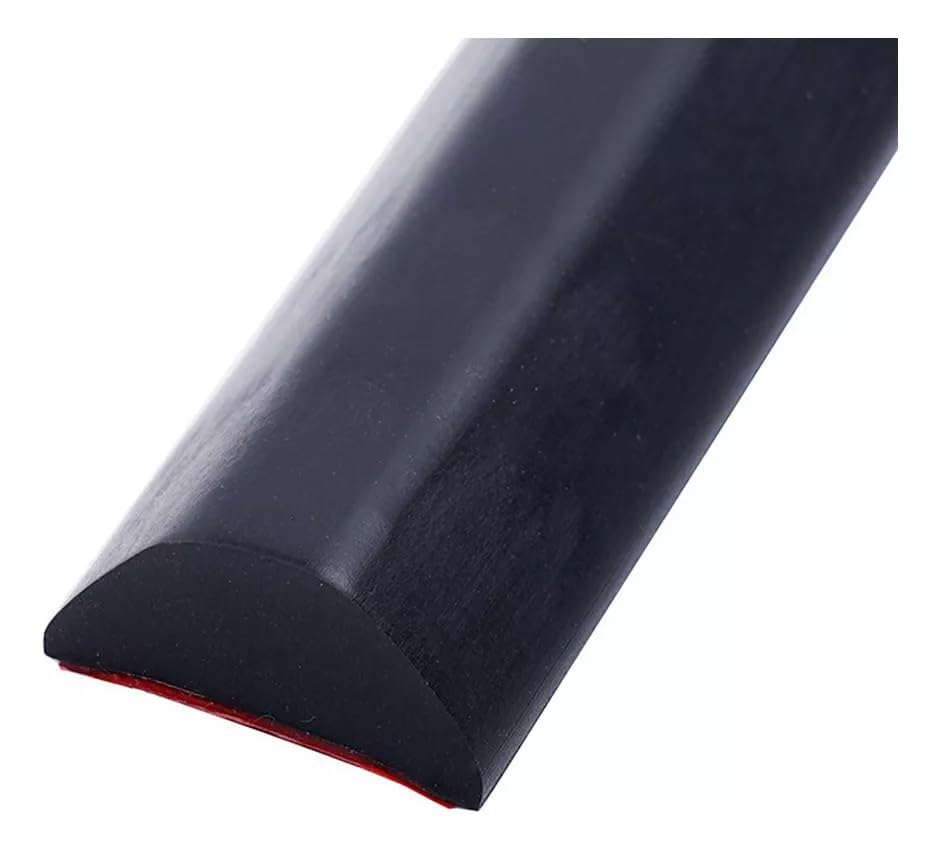 78 inches, 2 Meter self‑adhesive Cut Flexible Silicone Water Dam Retention Barrier Shower Threshold Strip Anti-leak wet and dry separation strip splash Suitable for Bathroom & Kitchen (Black 78.7) - color: Black