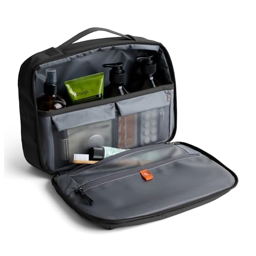 Bellroy Hanging Toiletry Kit Plus (8 Liter Travel Hanging Toiletry Bag) - Black - color: Black