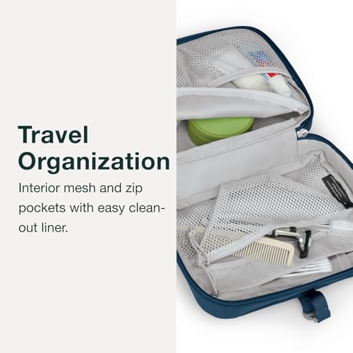 Osprey Daylite Hanging Toiletry Kit, Night Shift Blue - color: Night Shift Blue