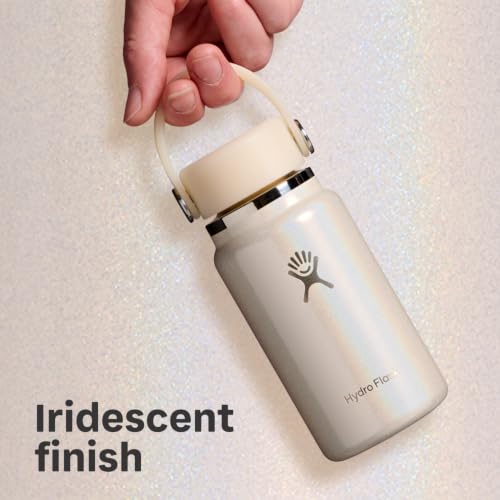 Hydro Flask Micro Bottle - Leak Proof Purse or Pocket Flask - Insulated Mini Water Bottle 6.7 Oz Glimmer Pink - color: GLIMMER PINK
