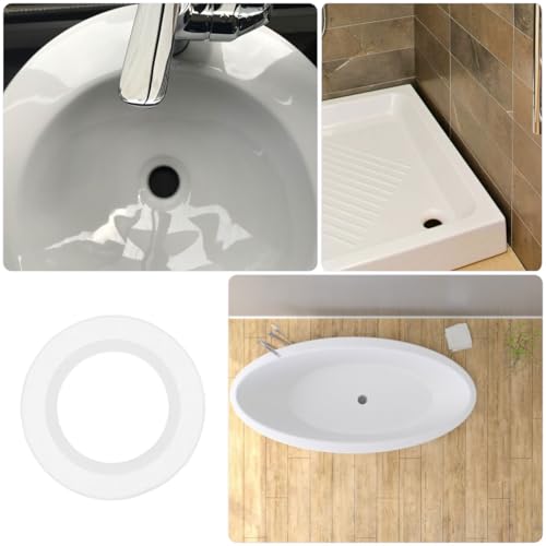 10Pcs Silicone Bathtub Drain Plug Gaskets Universal Sink Seal Rings Basin Washer Leakproof Bathroom Plumbing Accessories 1.49In