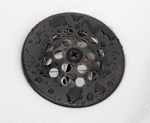 Artiwell Trip Lever Tub Trim Kit Set With Trip Lever Overflow Face Plate, Trip Lever Bathtub Drain with Strainer, Overflow and Matching Screws (OIL RUBBED BRONZE) - color: Oil Rubbed Bronze