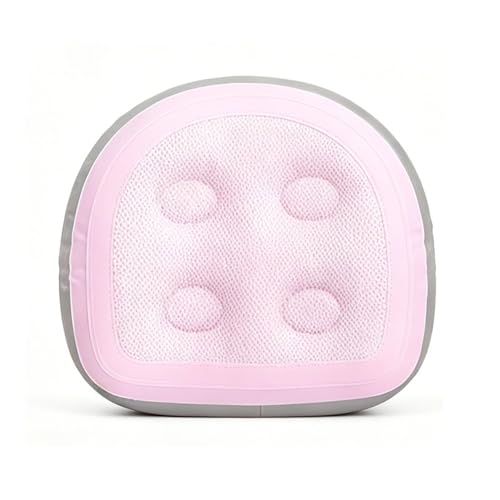 SPA Booster Seat,Spa&Hot Tub Seat with Non-Slip Suction Cups,Portable Fordable Bathtub Seat for Home/SPA/Travel/Business Trip,Pink - color: Pink
