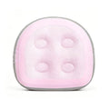 SPA Booster Seat,Spa&Hot Tub Seat with Non-Slip Suction Cups,Portable Fordable Bathtub Seat for Home/SPA/Travel/Business Trip,Pink - color: Pink