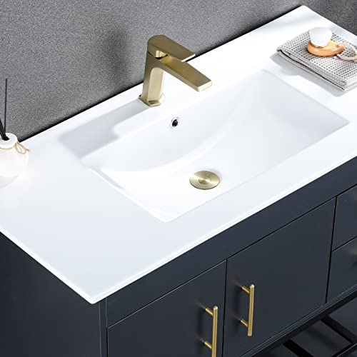 Universal Bathroom Sink Stopper - Bounce Wash Basin Drain Filter, Stainless Steel Pop Up Drain Stopper, Bullet Core Push Type Sink Stopper, Sink Drain Plug with Anti-Clogging Strainer, Brushed Gold1 - color: Gold Brushed, style: Small Cover