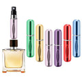 Refillable Perfume Portable Atomizer Bottle Refillable Perfume Spray, Travel Perfume (5ml, 4 Pack) (Green, Gold, Pink, Purple, Red, Light Blue) - color: Green, Gold, Pink, Purple, Red, Light Blue