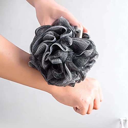 Darkblue Bath Shower Loofah Sponge, Skin Care Men Women Bathing Accessories 50g (1 Pack) - style: Style 1