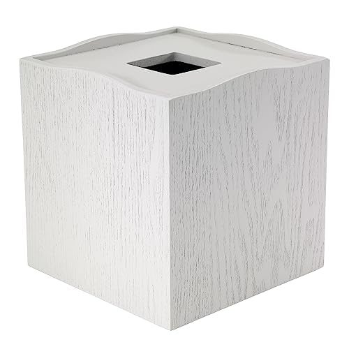Avanti Linens - Tissue Box Cover, Coastal Home Decor, Seaglass - size: Tissue Box Cover