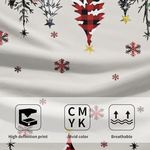 Merry Christmas Hand Towel 28x14in Christmas Tree Hand Towel Set of 2 Merry Christmas Snowflake Fingertip Towels for Bathroom Winter Xmas Holiday Absorbent Towel for Home Hotel Spa Gym Decorations - color: Merry Christmas Trees