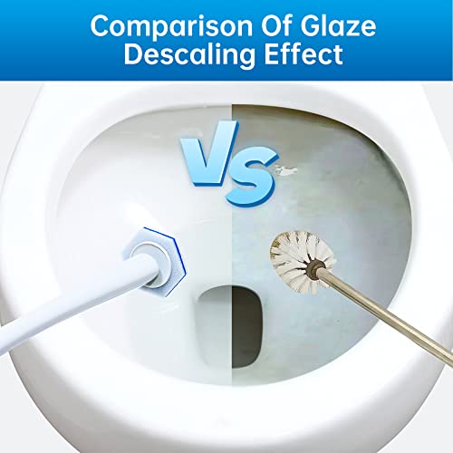 Aimery 60 Counts Blue Disposable Toilet Bowl Cleaning Wand Refills Compatible with Much Wands