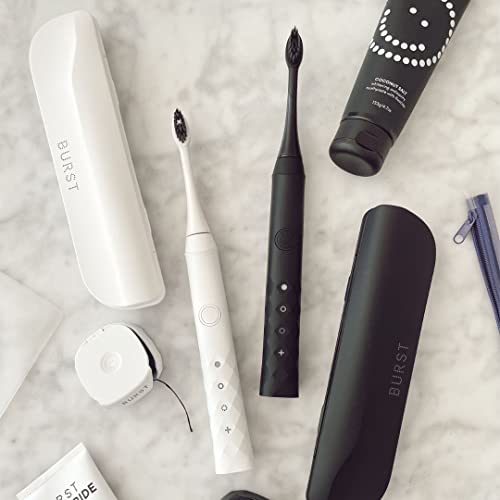 Burst Original Sonic Toothbrush Travel Case, White (case only)