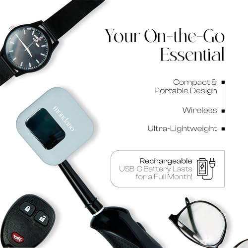 Mondano UV-C Toothbrush Sanitizer and Holder, Toothbrush Case - Manual/Electric Toothbrush Cover for Any Toothbrush Head - Rechargeable Toothbrush Travel Case, Tooth Brush Cover Cap for Home - color: Sky Blue