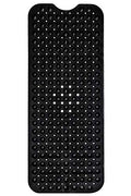 ENKOSI Bath Mat – 40 x 16 Inch Extra Long Non Slip Bathtub Mat – Anti Slip Black Shower Mat with Suction Cups – Bathroom Mat for Tub and Smooth Shower Floors (Black 40x16) - color: Black