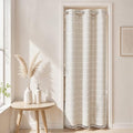 River Dream Linen Farmhouse Stall Shower Curtain with Snap-in Liner, No Hooks Needed,with Magnets,with Tassels,Water Repellent&Machine Washable,36x74Inch - color: Linen, size: 36"W x 74"L (Pack of 1)