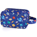 Space Kids Toiletry Bag for Boys, Travel Toiletry Bag for Little Young Boys Waterproof Hanging Wash Bag Toddler Traveling Toiletries, Blue - color: Blue Space